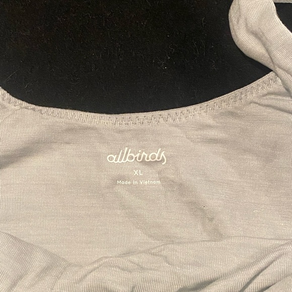 New Allbirds Trino Bralette in Peppercorn (light gray) XL - Picture 3 of 6
